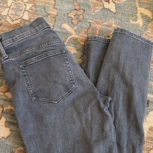 Like new jcrew grey slim cut flex jeans men’s size w29xL32
Son outgrew